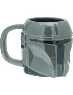 Taza de Cerámica Star Wars Modelo Casco de Mandalorian