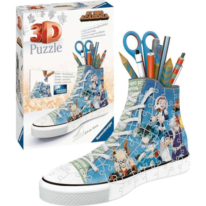 Puzzle 3D My Hero Academia Modelo Sneaker