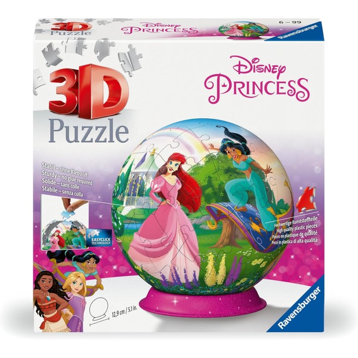 Puzzle 3D Disney Modelo Princesas