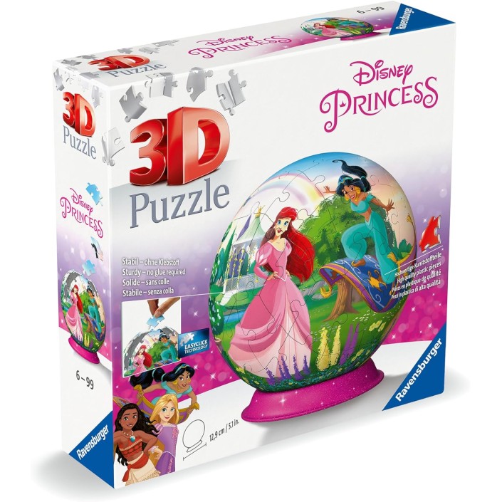 Puzzle 3D Disney Modelo Princesas