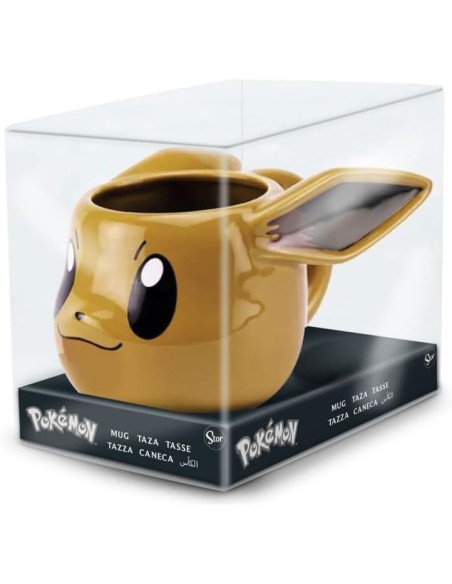 Taza de Cerámica 3D Pokemon Modelo Eevee