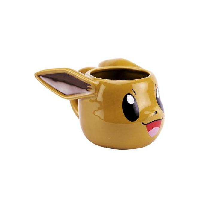 Taza de Cerámica 3D Pokemon Modelo Eevee