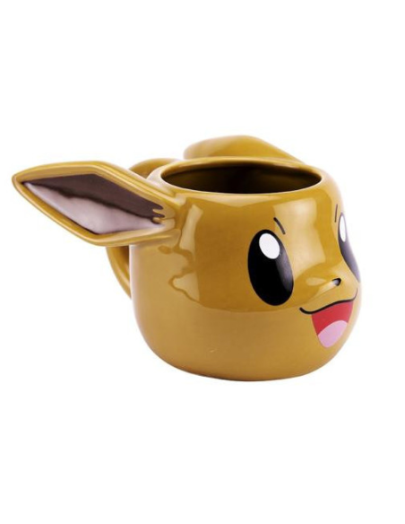 Taza de Cerámica 3D Pokemon Modelo Eevee