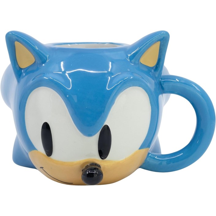 Taza de Cerámica 3D Sonic The Hedgehog Modelo...