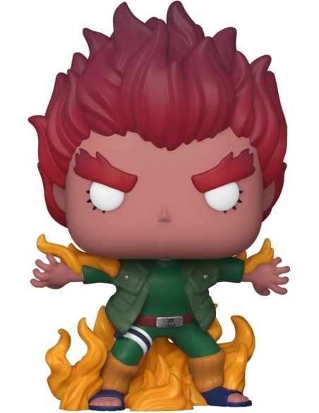 Figura Funko Pop! Animación Naruto Shippuden Might Guy (Eight Inner Gate) Modelo 824 | 66484 Brilla en la Oscuridad