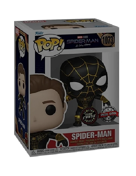 Figura Funko Pop! Marvel Spider-man No Way Home Spider-Man Modelo 1073 | 65038 Edición Especial Chase