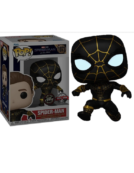 Figura Funko Pop! Marvel Spider-man No Way Home Spider-Man Modelo 1073 | 65038 Edición Especial Chase