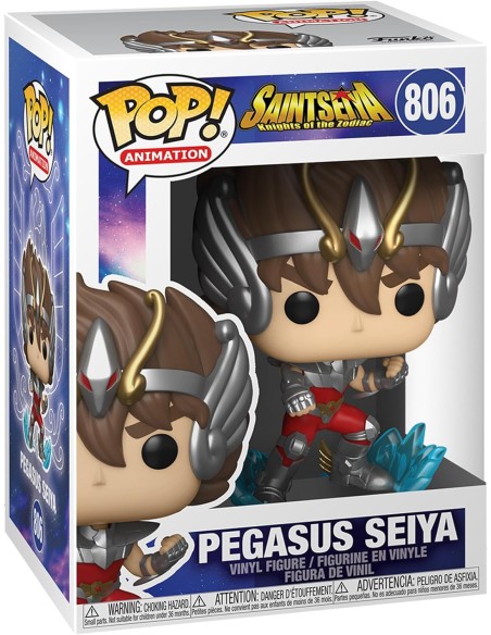 Figura Funko Pop! Animación Saint Seiya Caballeros del Zodiaco Pegasus Seiya Modelo 806 | 47690