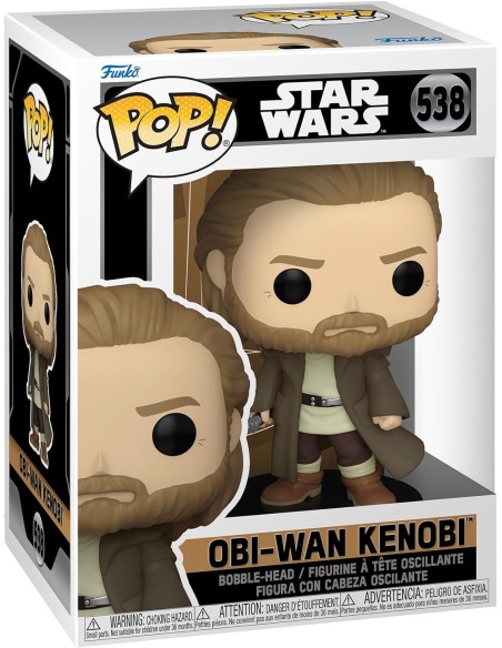Figura Funko Pop! Star Wars Obi-Wan Kenobi Modelo 538 | 64558