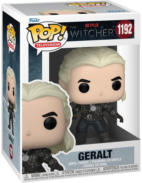 Figura Funko Pop! Televisión The Witcher Geralt Modelo 1192 | 57814