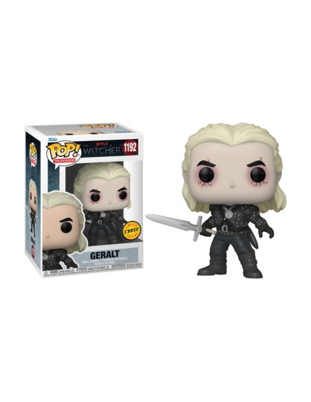 Figura Funko Pop! Televisión The Witcher Geralt Modelo 1192 | 57814 Edición Chase