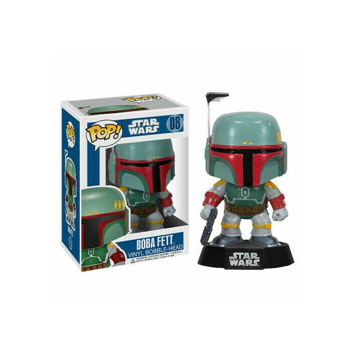 Figura Funko Pop! Star Wars Boba Fett Modelo 08...