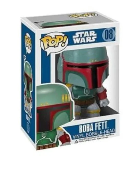 Figura Funko Pop! Star Wars Boba Fett Modelo 08 | 02386