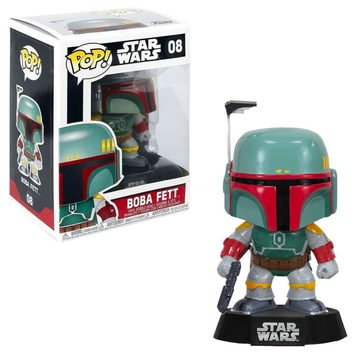 Figura Funko Pop! Star Wars Boba Fett Modelo 08...