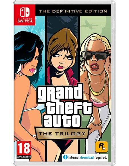 Juego GTA Grand Theft Auto The Trilogy Definitive Edition Para Nintendo Switch