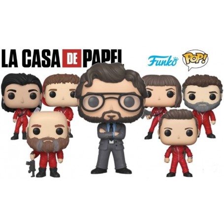 Figura Funko Pop! Televisión La Casa de Papel Helsinki Modelo 913 | 44194