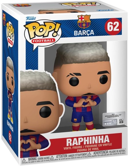 Figura Funko Pop! Football Barça Raphinha Modelo 62 | 72234