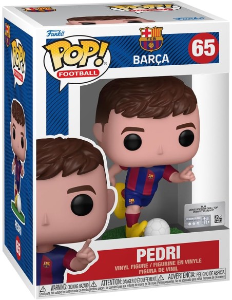 Figura Funko Pop! Football Barça Pedri Modelo 65 | 72237