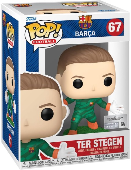 Figura Funko Pop! Football Barça Ter Stegen Modelo 67 | 81534