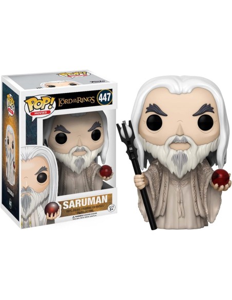 Figura Funko Pop! Películas El Señor de los Anillos Saruman Modelo 447 | 13555