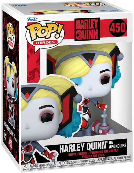 Figura Funko Pop! DC Héroes Harley Quinn en Apokolips Modelo 450 | 65613