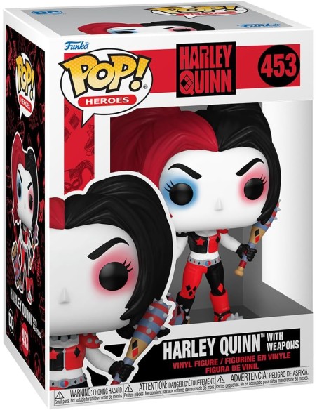Figura Funko Pop! DC Héroes Harley Quinn con Armas Modelo 453 | 65616