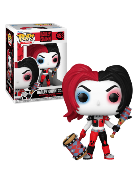 Figura Funko Pop! DC Héroes Harley Quinn con Armas Modelo 453 | 65616