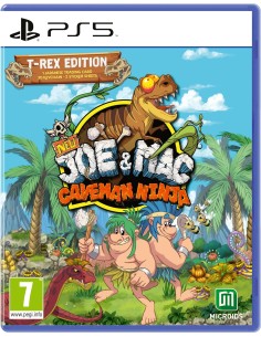 Juego New Joe & Mac: Caveman Ninja T-Rex Edition para...