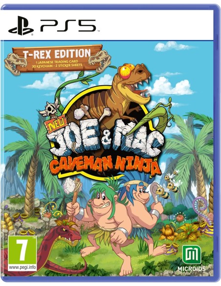 Juego New Joe & Mac: Caveman Ninja T-Rex Edition para Playstation 5 | PS5