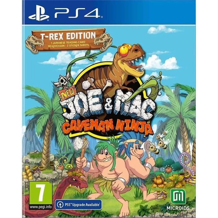 Juego New Joe & Mac: Caveman Ninja T-Rex...