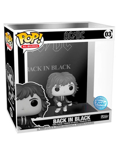 Figura Funko POP! Albums AC/DC Back in Black Modelo 03 | 53785 Edición Especial