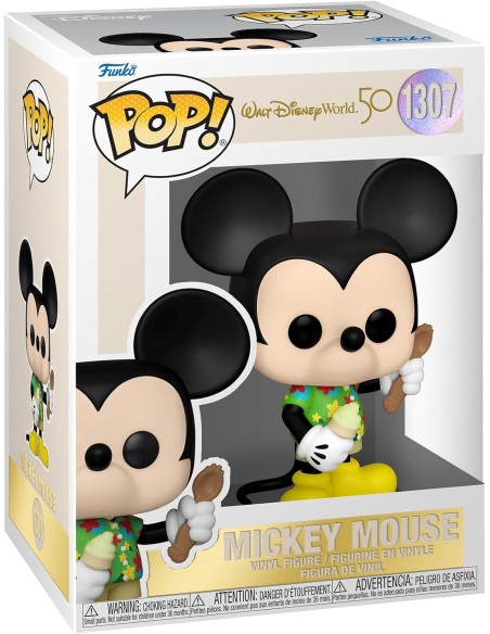Figura Funko Pop! Walt Disney World 50 Aniversario Mickey Modelo 1307 | 65716