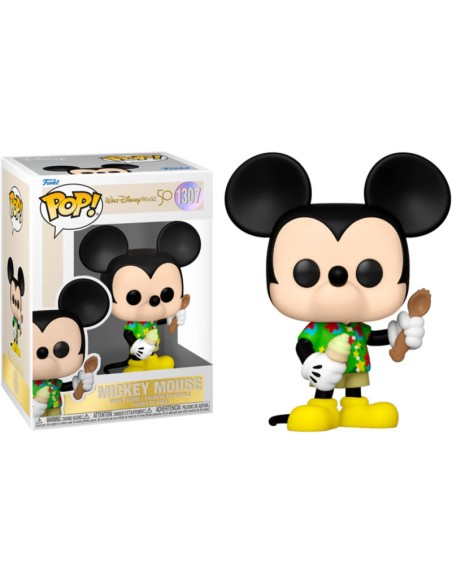 Figura Funko Pop! Walt Disney World 50 Aniversario Mickey Modelo 1307 | 65716