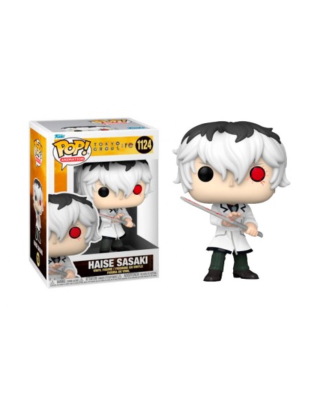 Figura Funko Pop! Animación Tokyo Ghoul: Re Haise Sasaki Modelo 1124 | 57641