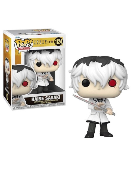 Figura Funko Pop! Animación Tokyo Ghoul: Re Haise Sasaki Modelo 1124 | 57641
