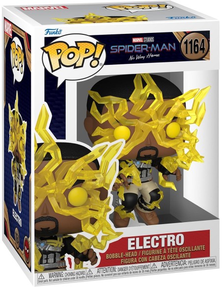 Figura Funko Pop! Marvel Spider-man No Way Home Electro Modelo 1164 | 67604