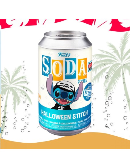 Figura Funko Soda Lilo & Stitch Stitch Halloween | 75687 Edición Limitada Convención Otoño 2023