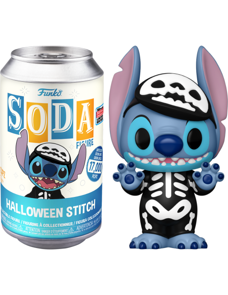 Figura Funko Soda Lilo & Stitch Stitch Halloween | 75687 Edición Limitada Convención Otoño 2023