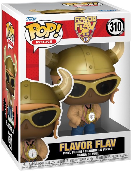 Figura Funko Pop! Rocks Flavor Flav Modelo 310 | 65698