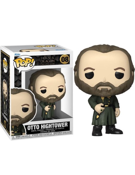 Figura Funko Pop! Series Juego de Tronos Casa del Dragón Otto Hightower Modelo 08 | 65610