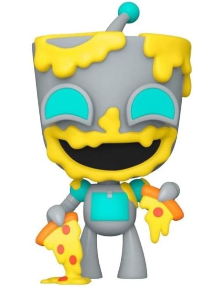 Figura Funko Pop! Televisión Invader Zim Gir Comiendo Pizza Modelo 1332 | 68242 Edición Especial