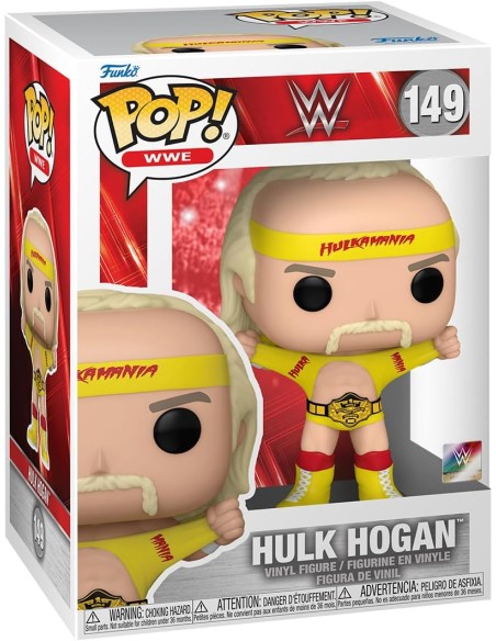 Figura Funko Pop! WWE Hulk Hogan Modelo 149 | 75780