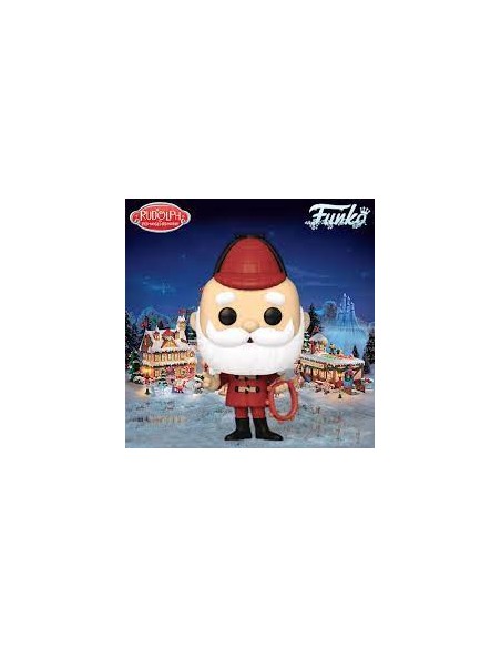 Figura Funko Pop! Películas Rudolph El Reno de la Nariz Roja Santa Claus Modelo 1262 | 64344