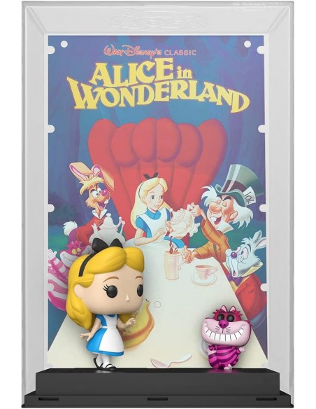 Figura Funko Pop! Portada de Película Disney 100 Aniversario Alicia en el País de las Maravillas Modelo 11 | 67497