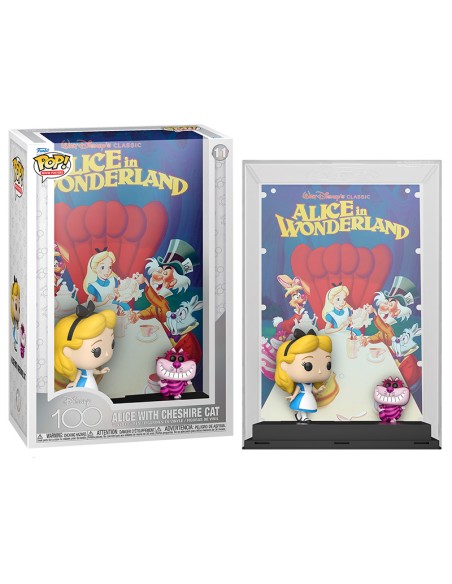Figura Funko Pop! Portada de Película Disney 100 Aniversario Alicia en el País de las Maravillas Modelo 11 | 67497