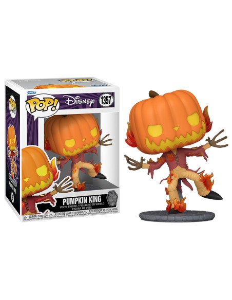Figura Funko Pop! Disney Pesadilla antes de Navidad 30 Aniversario Rey Calabaza Modelo 1357 | 72314