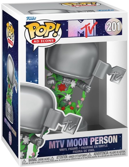 Figura Funko Pop! Iconos MTV Moon Person Modelo 201 | 72563