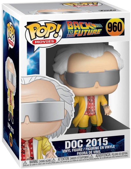 Figura Funko Pop! Películas Regreso al Futuro Doc 2015 Modelo 960 | 46915