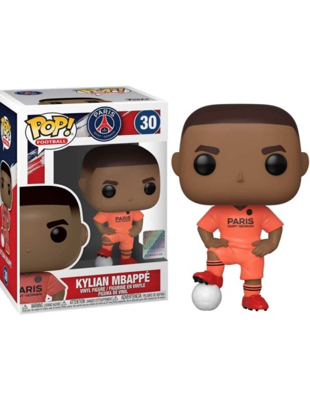 Figura Funko Pop! Football París Saint Germain Kylian Mbappé Modelo 30 | 42795