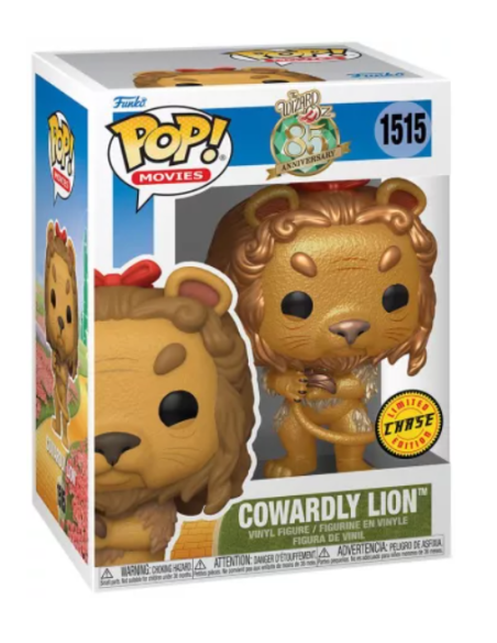 Figura Funko Pop! Películas 85 Aniversario El Mago de Oz León Cobarde Modelo 1515 | 75973 Edición Chase